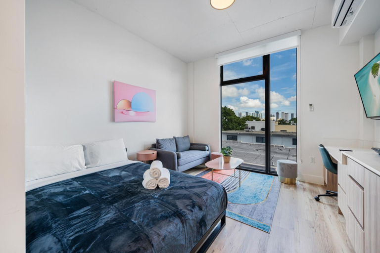 Bedroom 2, Pastel Apartments, Miami-Dade