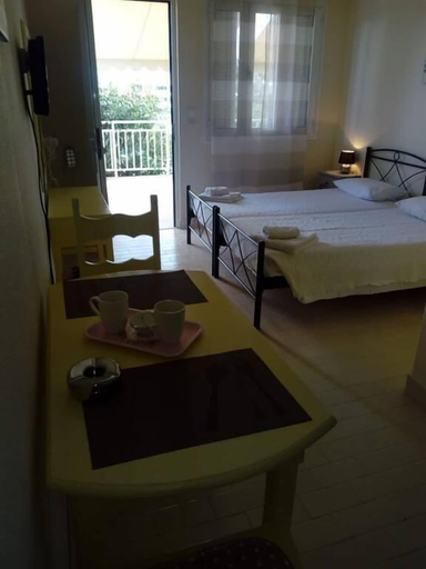 Bedroom 3, Anemologio Studios, Ionian Islands