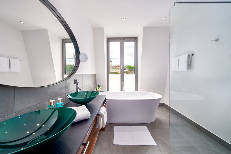 Bathroom 5, Karls Hotel, Sigmaringen