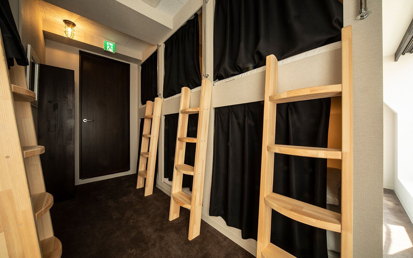 Bedroom 2, The Terrace Hostel Shinbashi, Minato