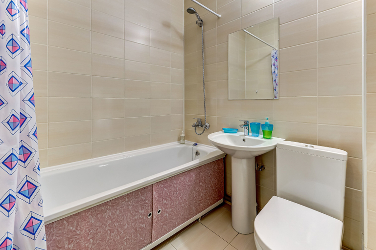 Bathroom 4, Apartment Vesta on Iuzhnoie Shosse, Sankt-Peterburg gorsovet