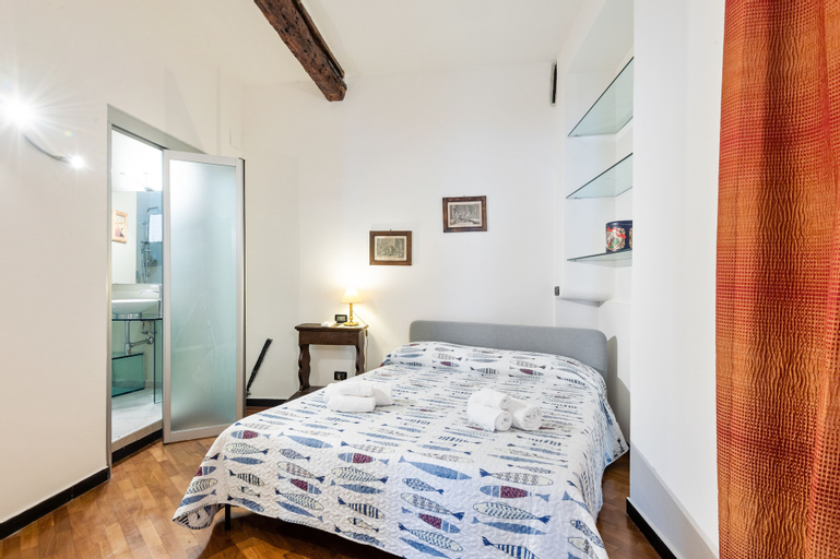 Bedroom 5, Porto Antico Exclusive Flat with parking, Genova
