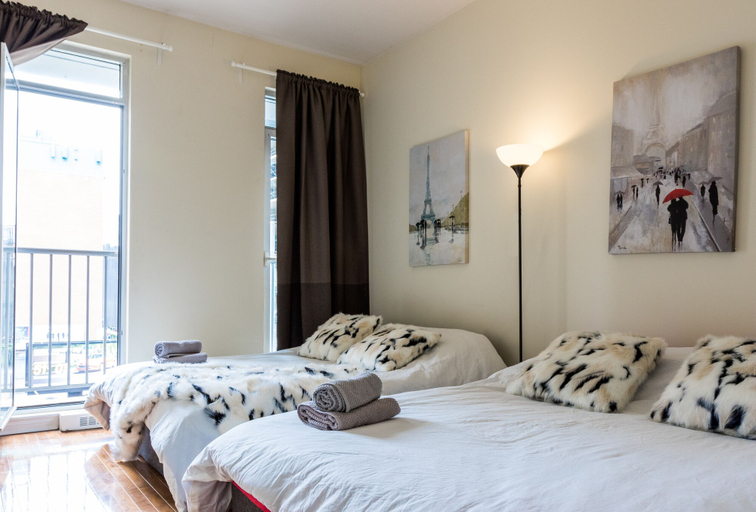 Bedroom 4, Airy Downtown Apartments by Nuage, Montréal