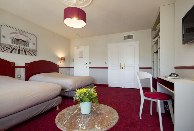 Bedroom 2, Hôtel des 4 Soeurs, Gironde