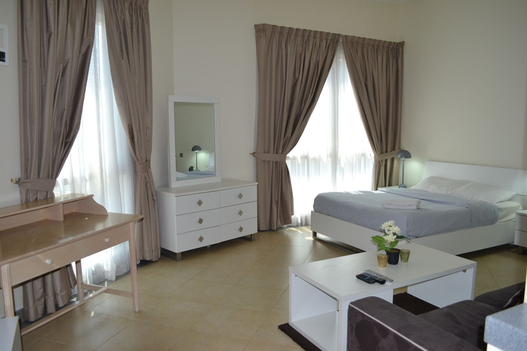 Interior, Bright furnished studio near metro in Tecom - ALIA, Dubai