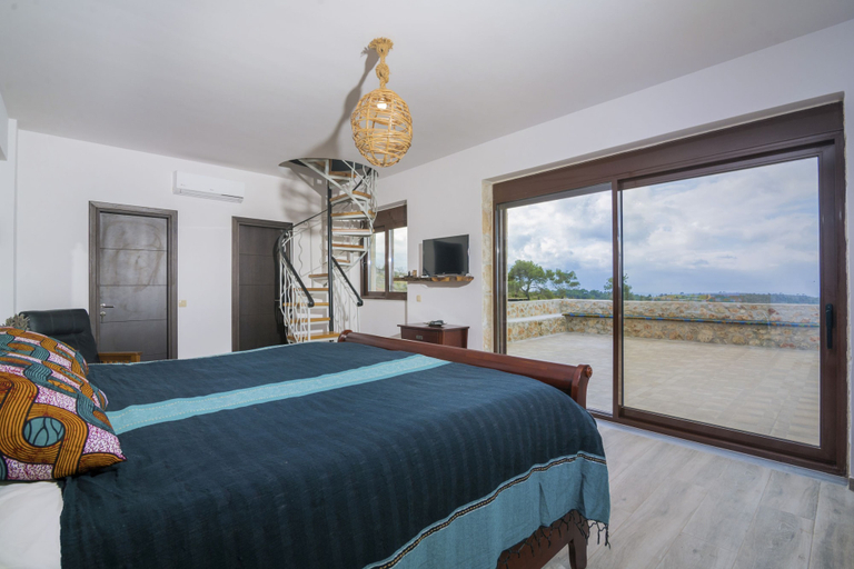 Bedroom 4, Wild Fig Retreat, Ionian Islands