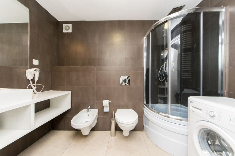 Bathroom 4, Exclusive Loft Main Square AC p4you pl, Kraków City