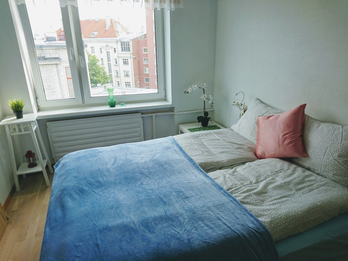 Bedroom 3, City Center Raua Apartment with Balcony, Tallinn