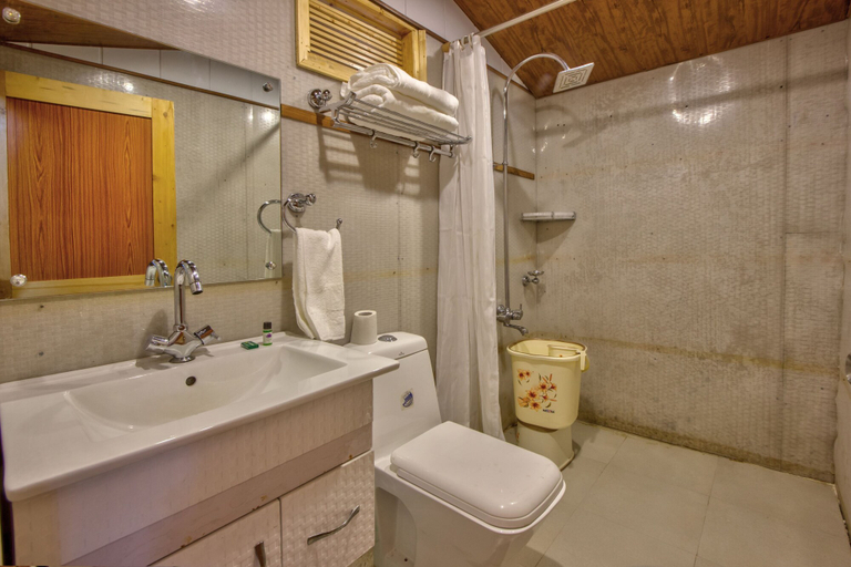 Bathroom, Attic Cottage by Dumnu Homes, Kullu