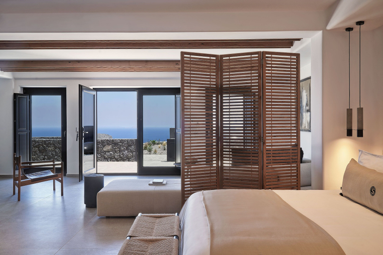 Bedroom 2, SantAnna Luxury Suites, South Aegean
