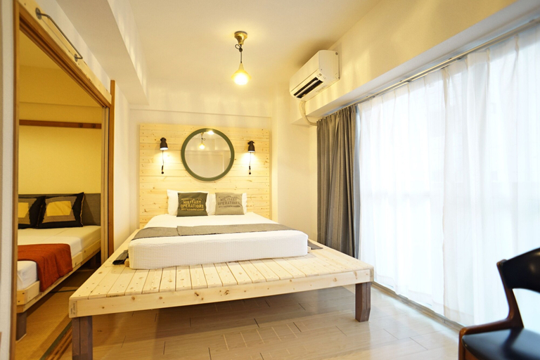 Bedroom 2, Million Apartment, Osaka