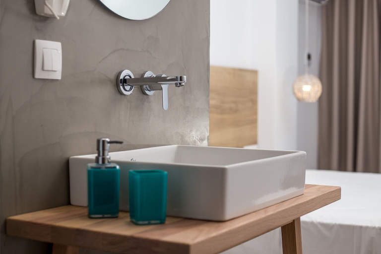 Bathroom 4, Moscha Hotel, South Aegean