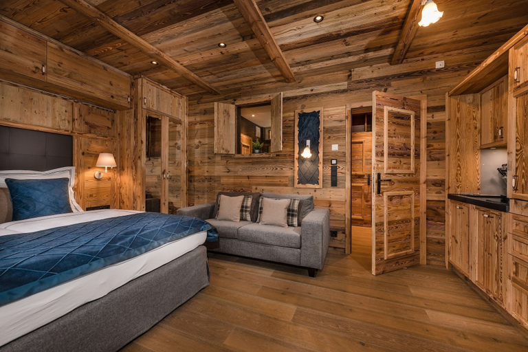 Bedroom 3, MONDI Chalets am Grundlsee, Liezen