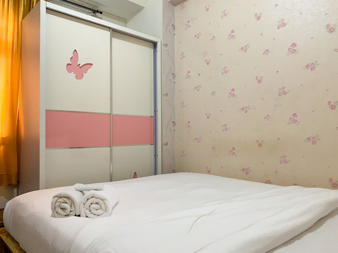 Bedroom 2, Comfort 2Br Apartment At Green Pramuka City, Jakarta Pusat