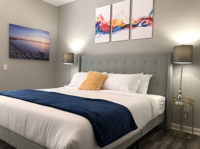 Bedroom 2, Tideview 20 · Walk TO Convention! Near Universal & Disney, Orange