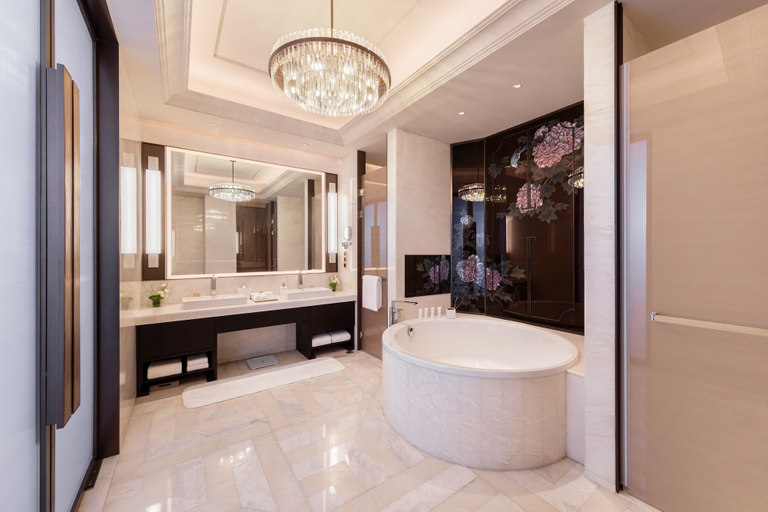 Bathroom 5, Gran Melia Chengdu, Chengdu