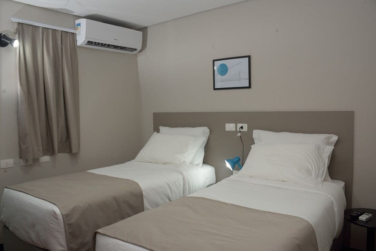Bedroom 3, Asa Hotel, Piracicaba