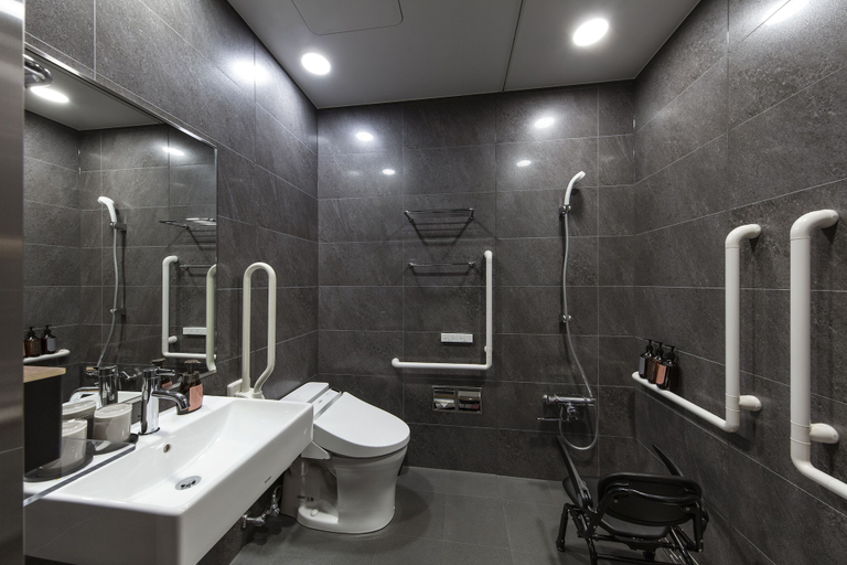 Bathroom 5, Hotel tou nishinotoin kyoto, Kyoto