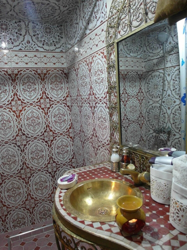 Bathroom 5, Riad Chennaoui, Marrakech