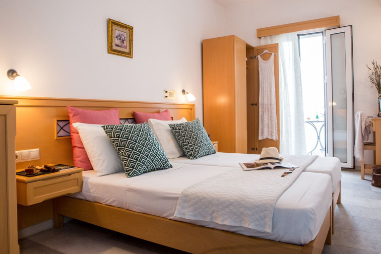 Bedroom 2, Artemis Hotel, South Aegean