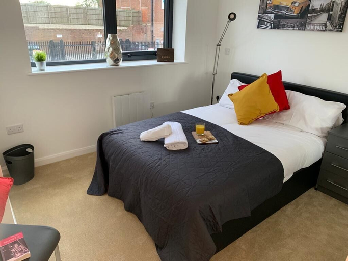 Bedroom 4, Apt. 4 at the Belvedere, Wolverhampton