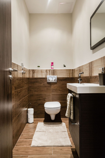 Bathroom 4, Klauzal 10 Apartment, Budapesti
