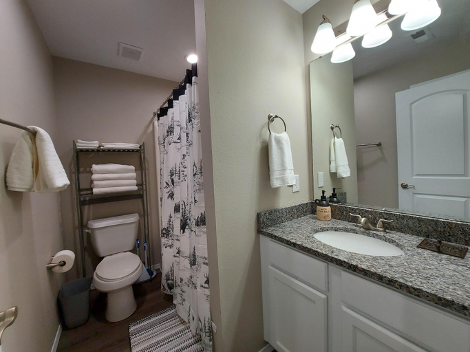 Bathroom 2, Mystic Mountain Condo, Taney