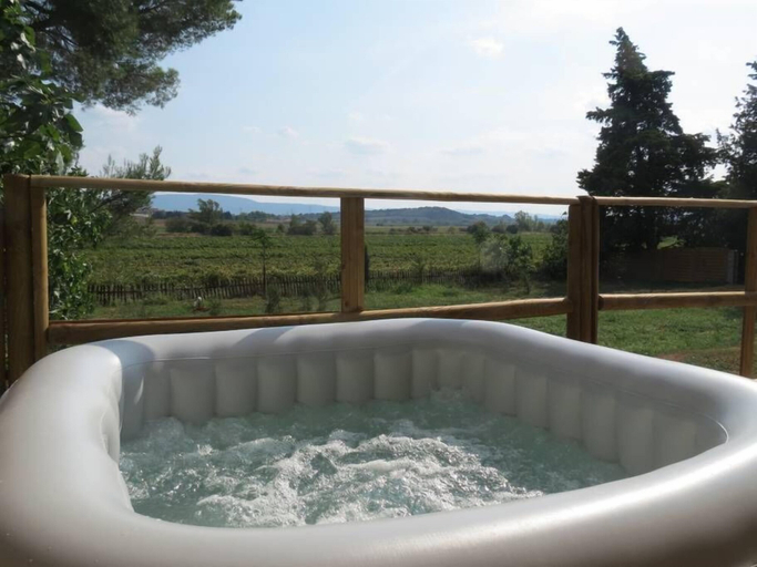 Bathroom 3, Domaine du Siestou Wine Resort Lodges, Aude