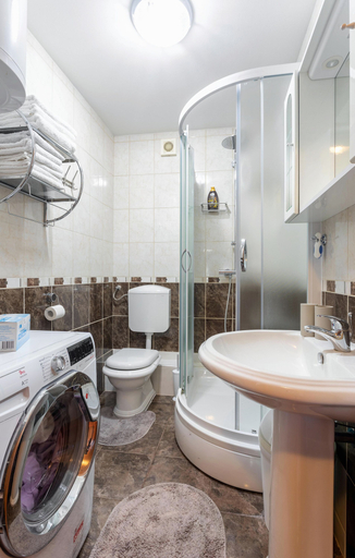 Bathroom, Apartment Zara -, Supetar