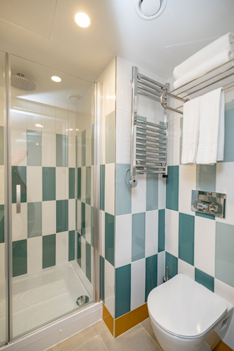 Bathroom 3, Limehouse Library Hotel, London