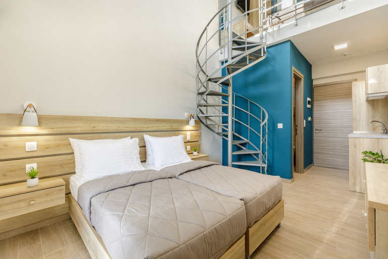 Bedroom 3, Sunshine Apartments, Central Macedonia