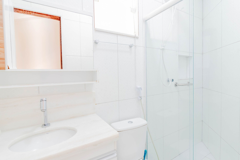 Bathroom 3, IT70 Ótimo bangalô duplex à beira-mar, Camaçari
