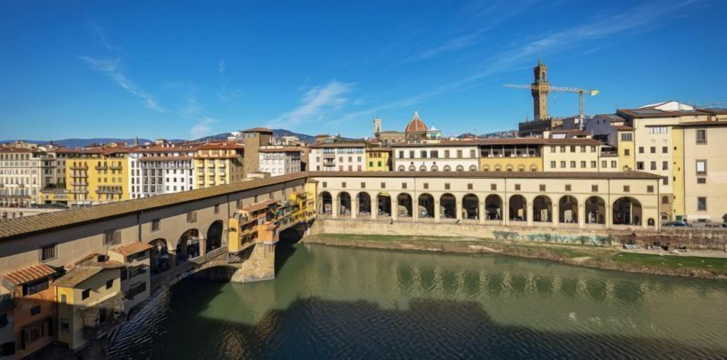 Balcony view, Dreams Over Ponte Vecchio, Florence