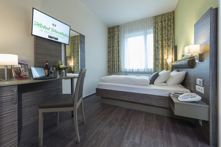 Bedroom 3, Hotel Westfalia, Bremen