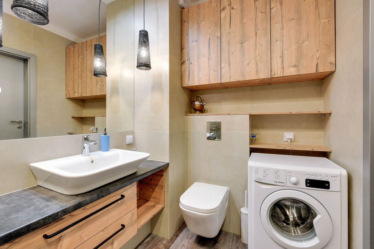 Bathroom 5, Comfort Apartments Bastion Walowa, Gdańsk City