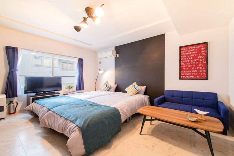 Bedroom 1, Blue, Sapporo
