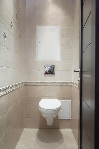 Bathroom 2, ApartExpo on Kutuzovsky 33, Western