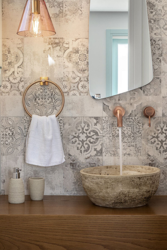 Bathroom 3, Santo Bloom Luxury Villas, South Aegean