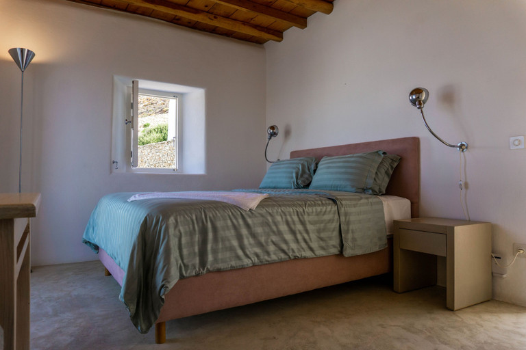 Bedroom 3, Villa Ester with Heated Pool & Hot Tub, South Aegean