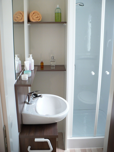 Bathroom, Victoria Mobilehome Camping park Soline, Biograd na Moru