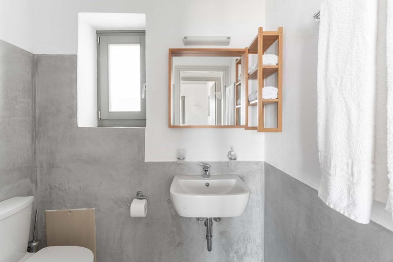 Bathroom, Villa Bianca Tzia, South Aegean