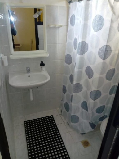 Bathroom, Anemologio Studios, Ionian Islands