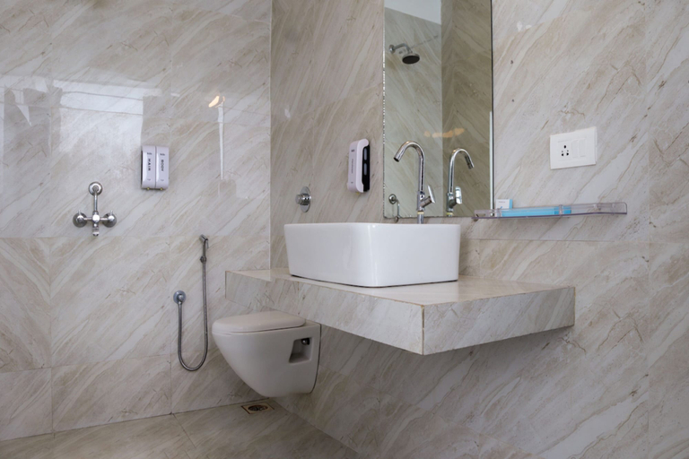 Bathroom 3, Sandbanks Beach Resort, North Goa