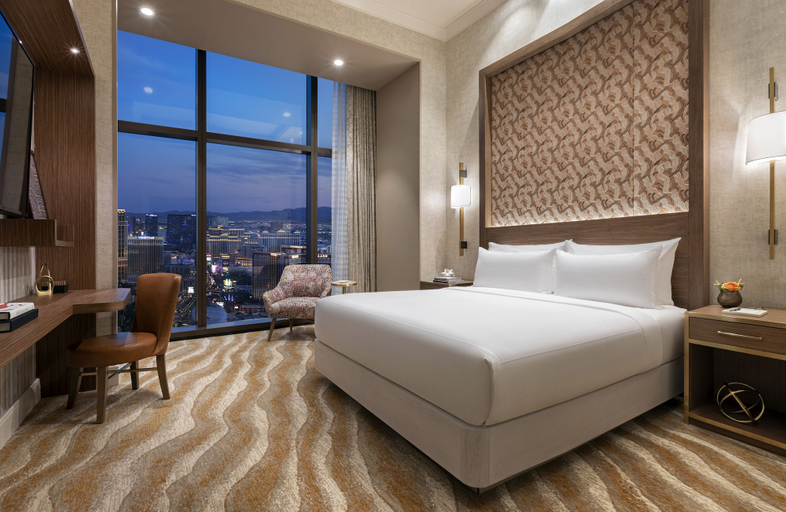 Bedroom 3, Las Vegas Hilton at Resorts World, Clark