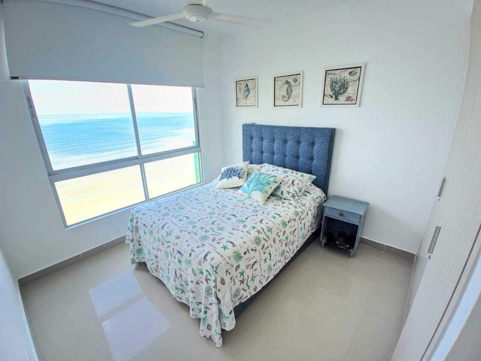 Bedroom 2, Lujoso Apartamento Frente al Mar, Tolú