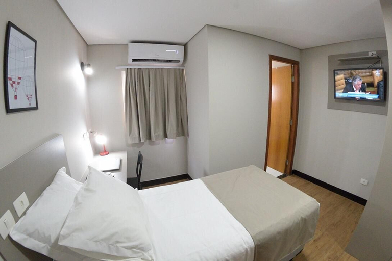 Bedroom 3, Asa Hotel, Piracicaba