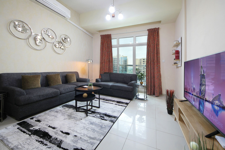Living area 2, Premium 1 BHK in La Vista Silicon Oasis, Dubai
