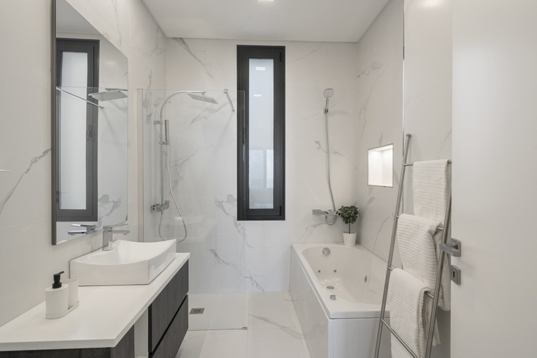 Bathroom 4, House With Pool and sea View, Pearl of Calheta, Calheta