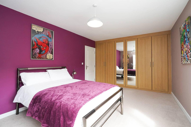 Bedroom 3, Rent My Spa Home With Pool Table, Hottub and Sauna, Derbyshire