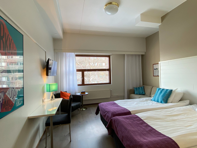 Bedroom 3, Hotel Fabrik Forssa, Tavastia Proper